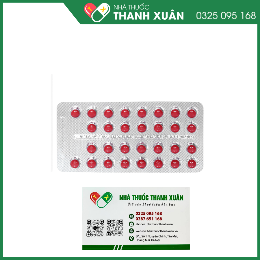 Trimetazidine Stella 20mg trị đau thắt ngực